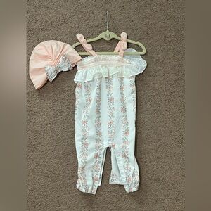 Rachel Zoe Cotton Set with matching Hat